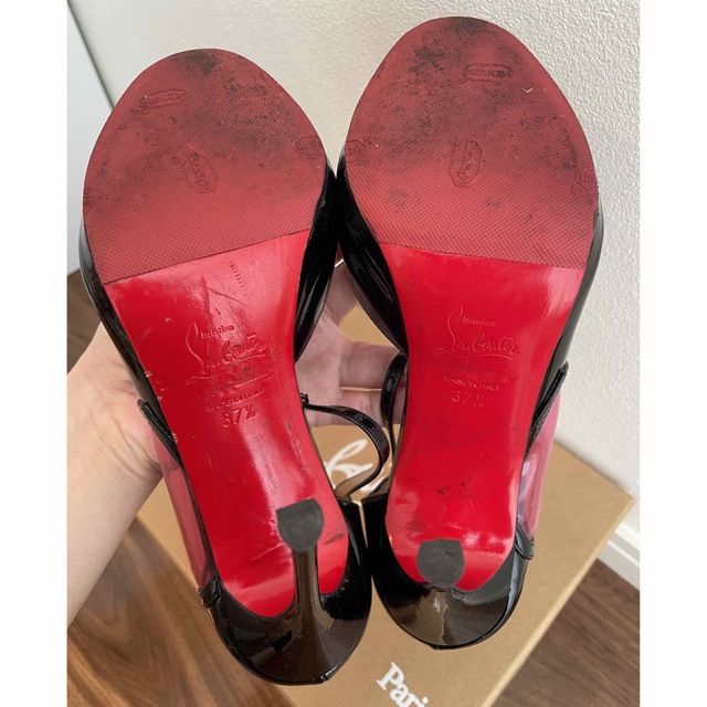 Christian Louboutin(クリスチャンルブタン)のルブタン　37.5  ストラップパンプス　 レディースの靴/シューズ(ハイヒール/パンプス)の商品写真