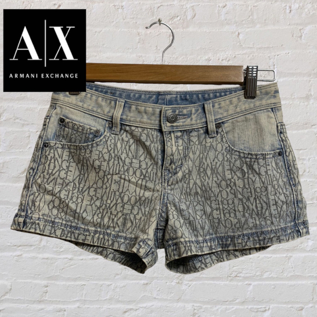 ARMANI EXCHANGE(アルマーニエクスチェンジ)のARMANI EXCHANGE/アルマーニエクスチェンジ　ショートパンツPO レディースのパンツ(ショートパンツ)の商品写真