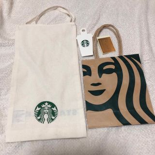 スターバックスコーヒー(Starbucks Coffee)のタイムセール　スタバ　巾着　袋　ショッパー（ミニ）付き(その他)