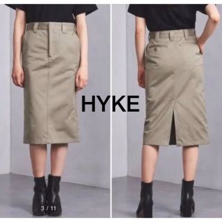 HYKE ワークタイトスカート