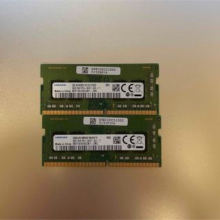 Samsung _メモリ_32GB (8GBx04枚) _PC4-19200 - PCパーツ