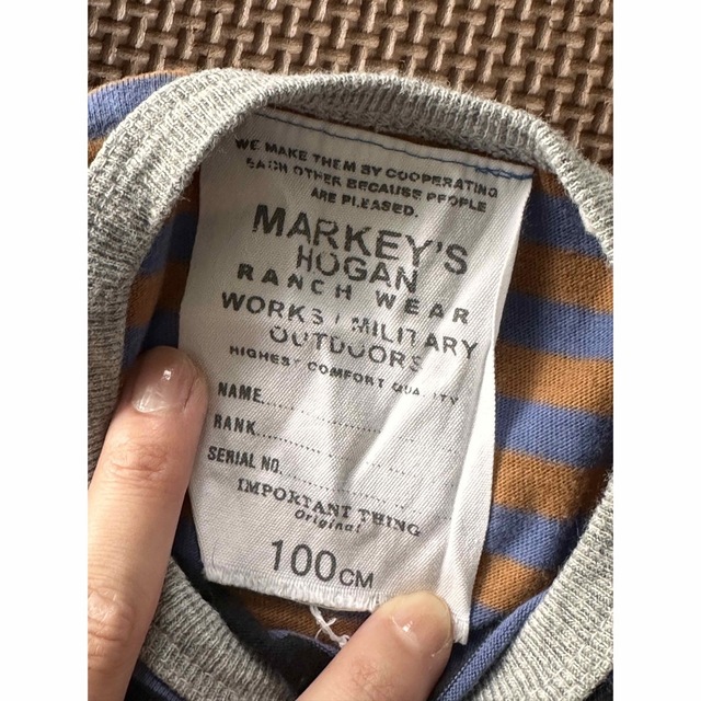 MARKEY'S(マーキーズ)のマーキーズTシャツ2枚セット☆クレイジー柄 キッズ/ベビー/マタニティのキッズ服男の子用(90cm~)(Tシャツ/カットソー)の商品写真