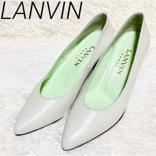 ランバン(LANVIN)の【新品未使用品】LANVIN PARIS フォーマル パンプス ヴィンテージ(ハイヒール/パンプス)