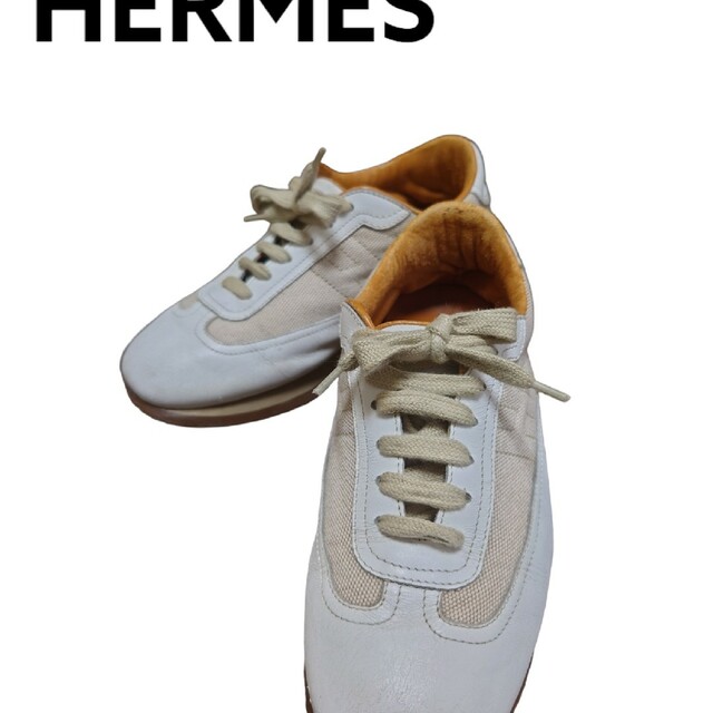 エルメス　HERMES　クイック　スニーカー37靴/シューズ