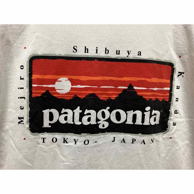 極美品 patagonia Tシャツ 東京 渋谷 目白 神田 M 廃番希少品