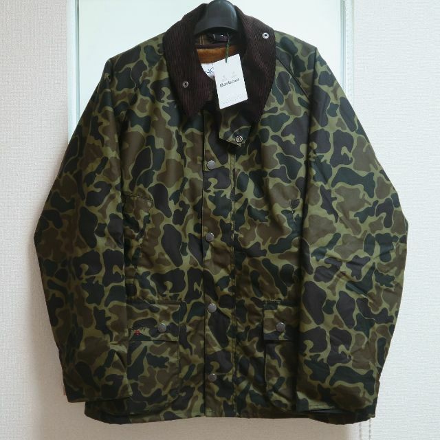 Barbour(バーブァー)のXL 新品 バブアー ノア 迷彩 ビデイル カモ ワックスド ジャケット 緑 メンズのジャケット/アウター(ブルゾン)の商品写真