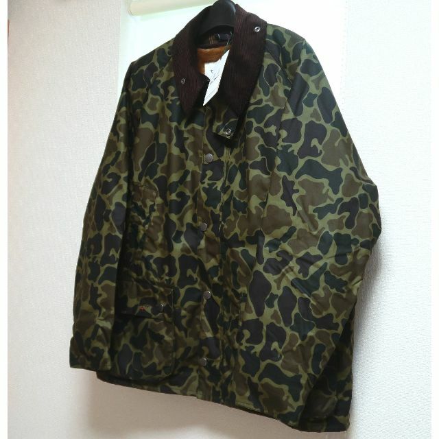 Barbour(バーブァー)のXL 新品 バブアー ノア 迷彩 ビデイル カモ ワックスド ジャケット 緑 メンズのジャケット/アウター(ブルゾン)の商品写真