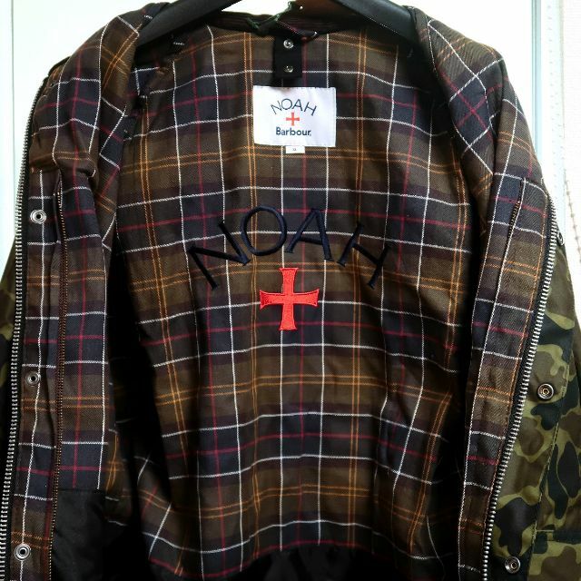 Barbour(バーブァー)のXL 新品 バブアー ノア 迷彩 ビデイル カモ ワックスド ジャケット 緑 メンズのジャケット/アウター(ブルゾン)の商品写真