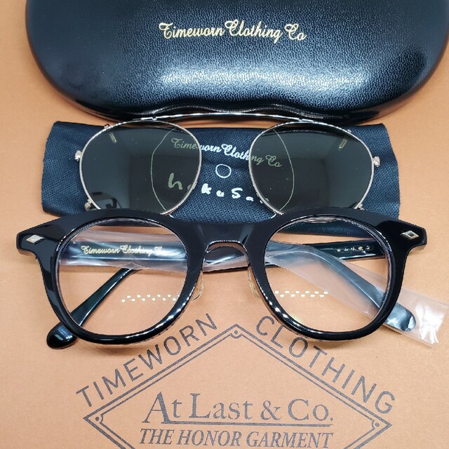 TENDERLOIN - アットラスト 白山眼鏡店 TIMEWORN ATLASTボストンメガネ