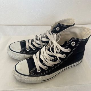 コンバース(CONVERSE)のコンバース オールスター  ブラック　ハイカット　22.5(スニーカー)