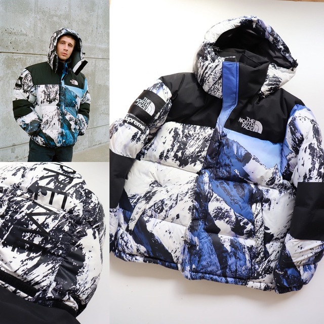 Supreme × North face バルトロ 雪山 ダウン ジャケット