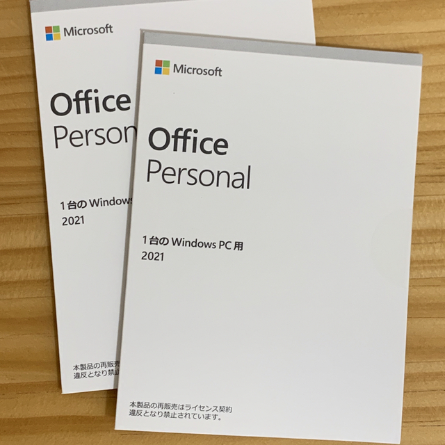 マイクロソフト Office 2021 Personal 2枚セット | フリマアプリ ラクマ