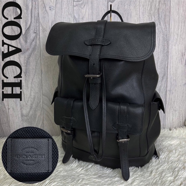 COACH - 定価140000円♡人気アイテム♡美品♡コーチ レザー フラップ