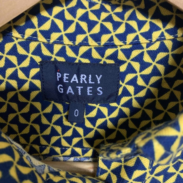 PEARLY GATES(パーリーゲイツ)のパーリーゲイツ　ゴルフシャツ　レディース スポーツ/アウトドアのゴルフ(ウエア)の商品写真