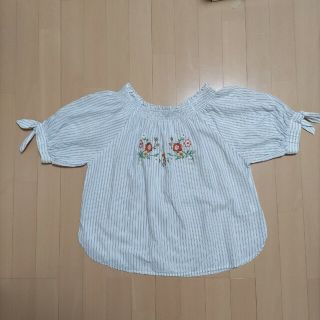 ローリーズファーム(LOWRYS FARM)のLOWRYS FARM　花柄刺繍チュニック(チュニック)