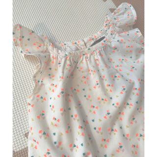 ベビーギャップ(babyGAP)のbaby gap 小花柄ロンパース(ロンパース)