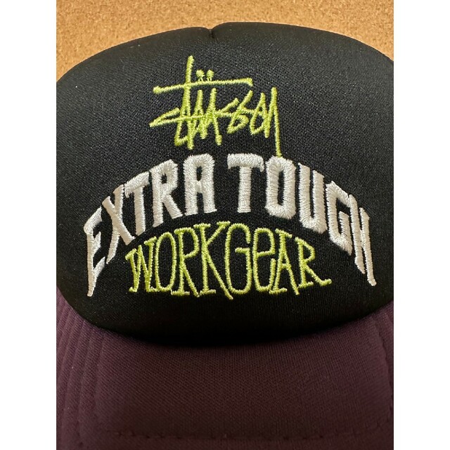 STUSSY Workgear メッシュキャップ ツートンカラー