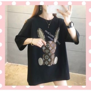 新品韓国　トップス　お洒落　半袖　ティシャツ　Tシャツ(Tシャツ(半袖/袖なし))