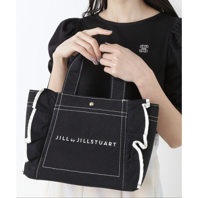 JILL by JILLSTUART(ジルバイジルスチュアート)のJILL BY JILLSTUART フリルトートバッグ 小 レディースのバッグ(トートバッグ)の商品写真