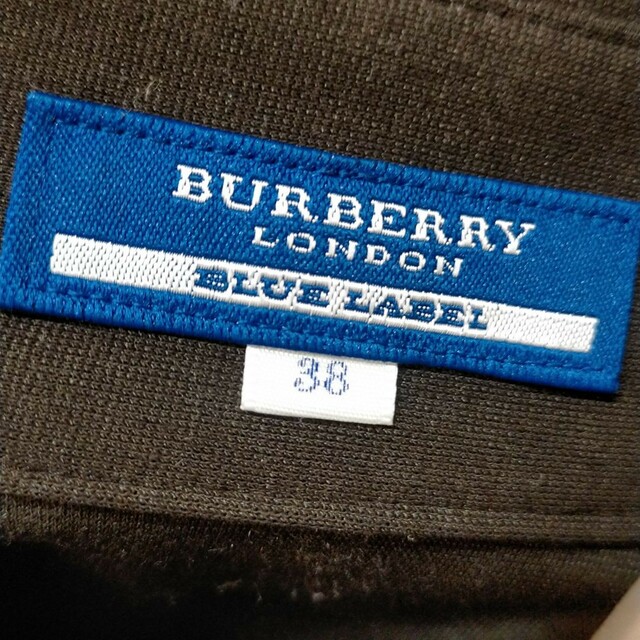 BURBERRY BLUE LABEL(バーバリーブルーレーベル)のバーバリーブルーレーベル　ワンピース　半袖　ノバチェック　BURBERRY 38 レディースのワンピース(ひざ丈ワンピース)の商品写真