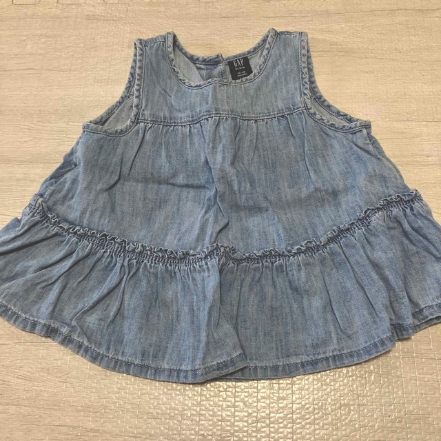 babyGAP(ベビーギャップ)のbabyGAP セットアップデニム　12-18m キッズ/ベビー/マタニティのベビー服(~85cm)(その他)の商品写真