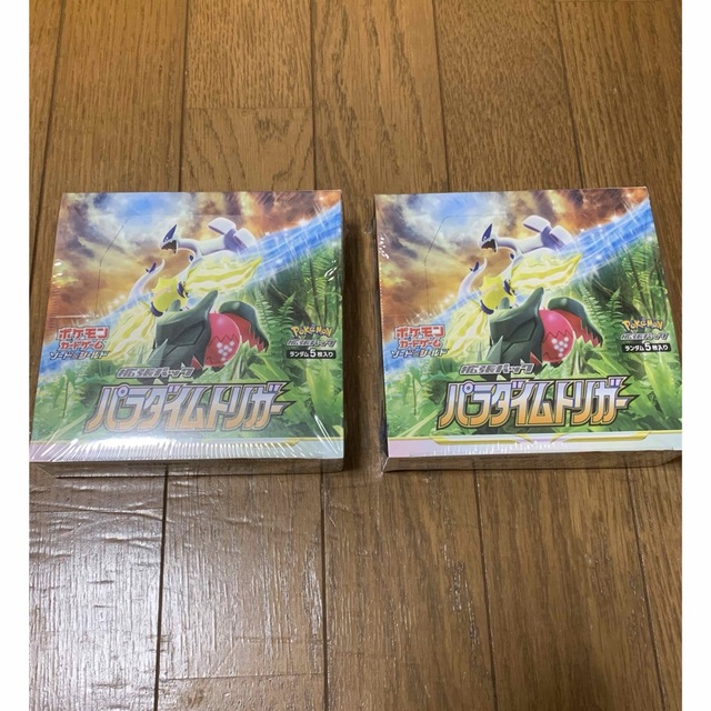 ポケモン - パラダイムトリガー新品未開封シュリンク付き2BOXの通販 by