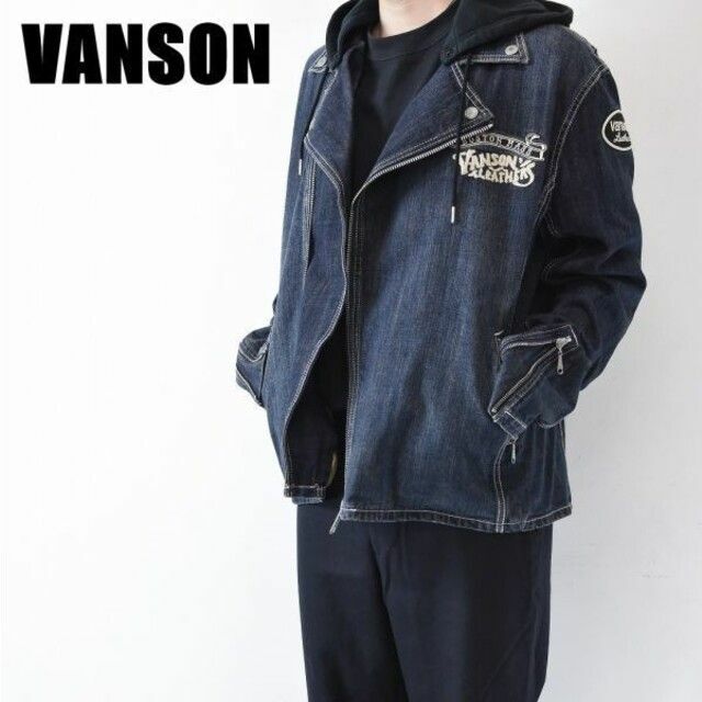 VANSON バンソン　バンソン上着　刺繍　ジャケット