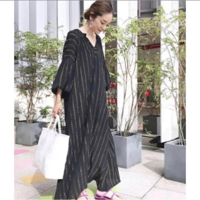 ロングワンピース/マキシワンピース ne quittez pas ヌキテパ ロング