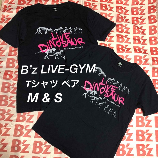 B’z Tシャツ 2枚 M S LIVE-GYM DINOSAUR ダイナソー