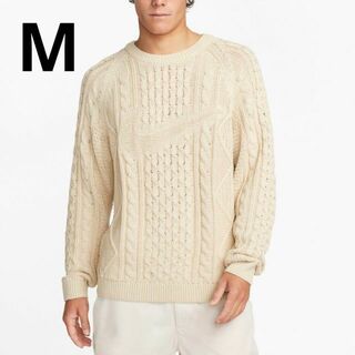 ナイキ(NIKE)のNIKECable Knit Sweater Long Sleeve Mサイズ(ニット/セーター)