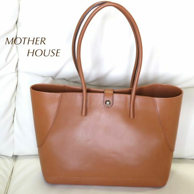 MOTHERHOUSE マザーハウス ツー フェイス トート 牛革 肩掛け