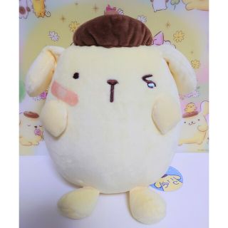 ポムポムプリン(ポムポムプリン)のポムポムプリン　あいたた　ぬいぐるみ(ぬいぐるみ)