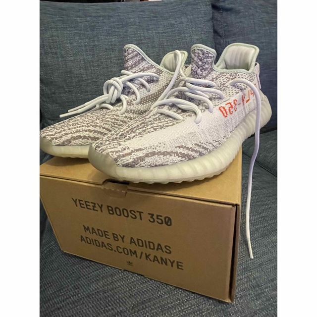 yeezy boost 350 v2 blue tint 国内正規品　美品