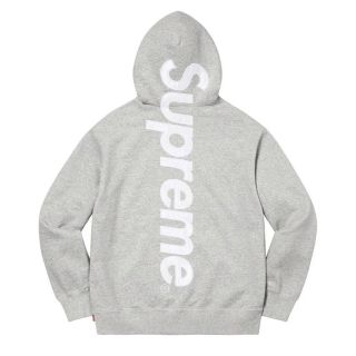 シュプリーム(Supreme)のSUPREME  SATIN APPLIQUE HOODED SWEAT(パーカー)