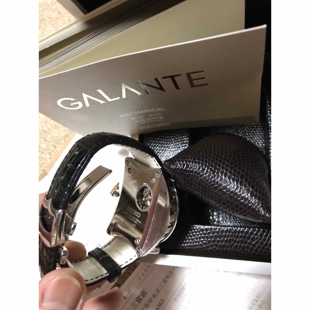 セイコーGALANTEガランテseiko 腕時計GMT sblm001