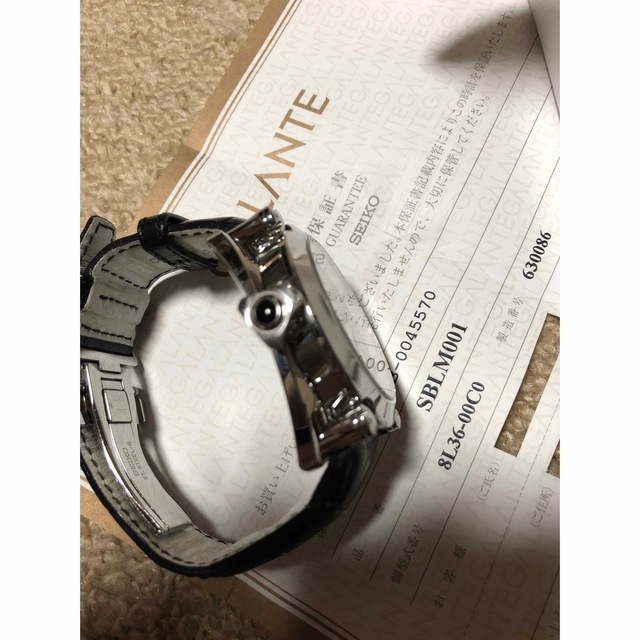 セイコーGALANTEガランテseiko 腕時計GMT sblm001