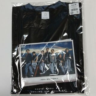 サンダイメジェイソウルブラザーズ(三代目 J Soul Brothers)のJSB3 STARS フォトTシャツ BLACK Mサイズ(ミュージシャン)