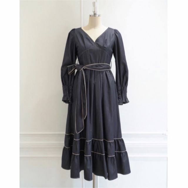 Herlipto Signs of Autumn Belted Dress