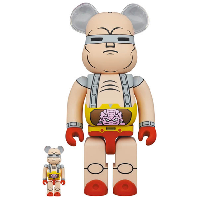 エンタメ/ホビーBE@RBRICK KRANG ROBOT 100％ & 400％