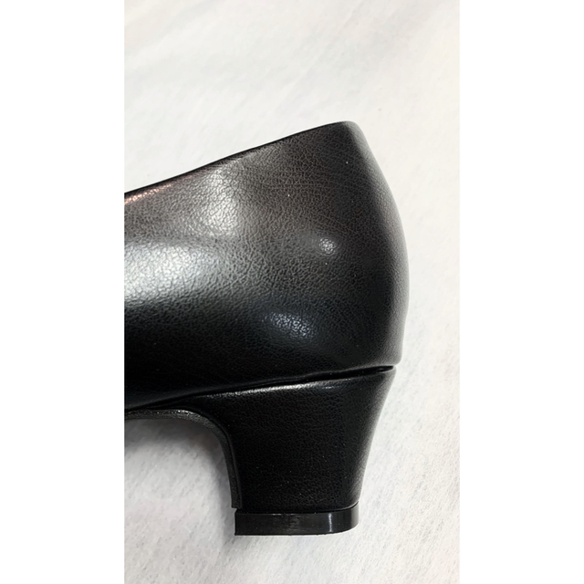 Romeo Valentino Plusパンプス 黒ブラック23cmレディース