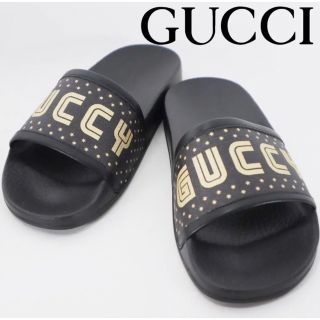 グッチ スリッパ(ゴールド/金色系)の通販 20点 | Gucciを買うならラクマ