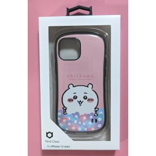 アイフォーン(iPhone)の☆新品・未開封☆ ちいかわ iFace iPhone13mini ケース 花②(キャラクターグッズ)