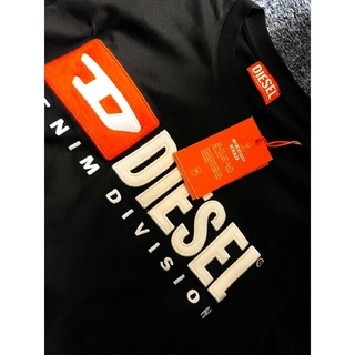 ディーゼル(DIESEL)のディーゼル DIESEL Tシャツ T-DIEGOR-DIV ブラック M(Tシャツ/カットソー(半袖/袖なし))