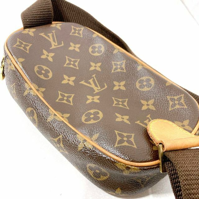 LOUIS VUITTON(ルイヴィトン)の美品！ ルイヴィトン ポシェットガンジュ ボディバッグ モノグラム メンズのバッグ(ボディーバッグ)の商品写真