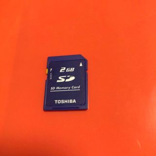 トウシバ(東芝)のTOSHIBA SDメモリーカード2GB(その他)