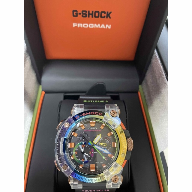 G-SHOCK フロッグマンボルネオレインボートード限定腕時計