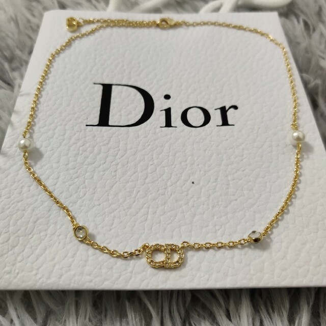 Dior CLAIR D LUNE ネックレス シルバー 即日発送　レディース