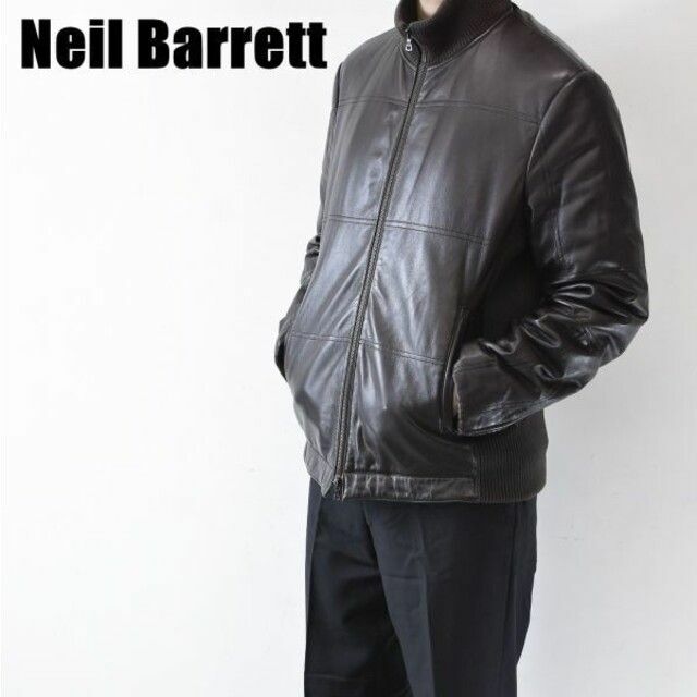 MN BG0008 高級 Neil Barrett ニールバレット レザー