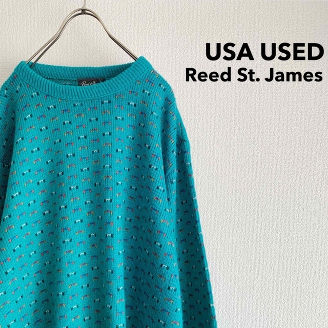USA製 “Reed St.James” Old Sweater ニット