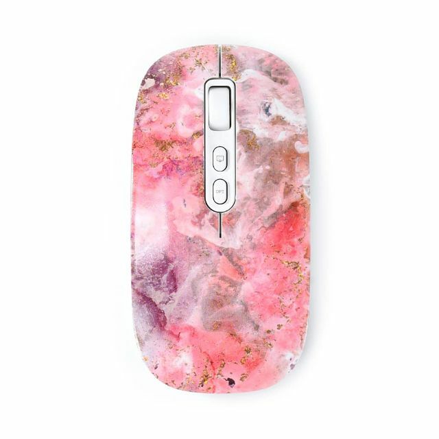 EGRET 女性向けかわいいマウス Bluetooth5.0/3.0/2.4G - PC周辺機器